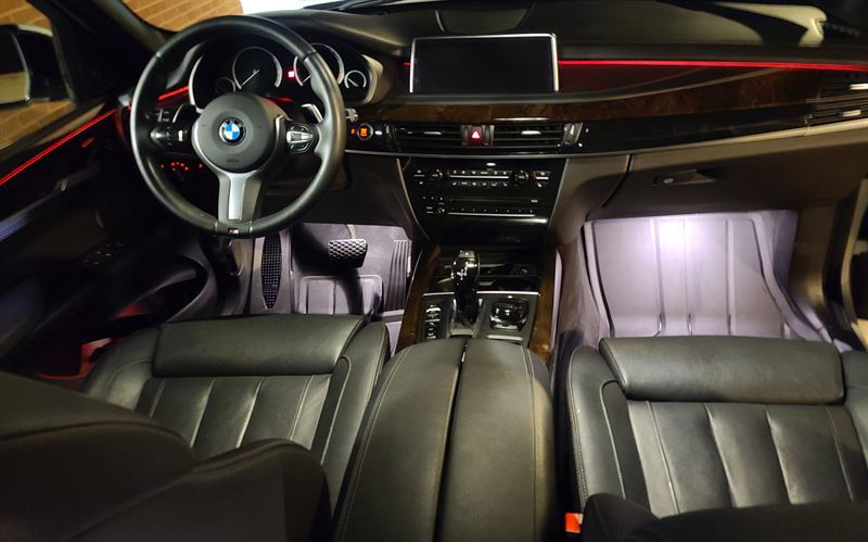 Clean BMW interior after detail